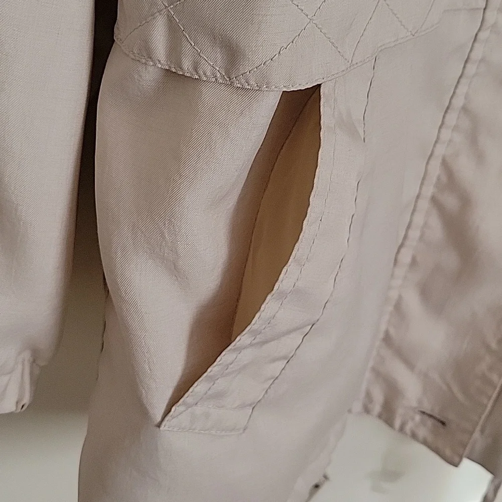 Sequence Women's Vintage Spring/Fall Beige Jacket- Size M - Picture 7 of 14